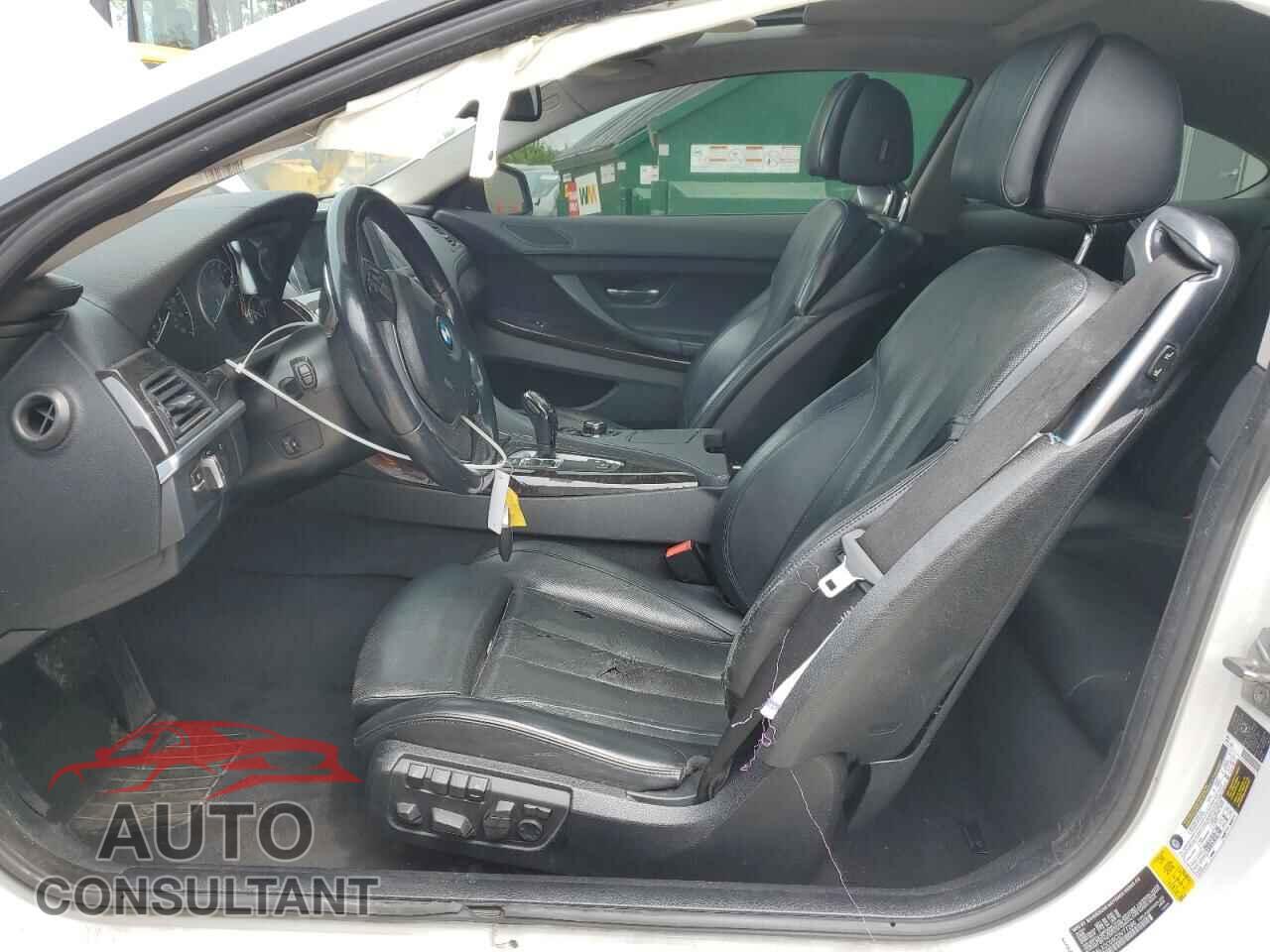 BMW 6 SERIES 2012 - WBALX3C56CDV77286