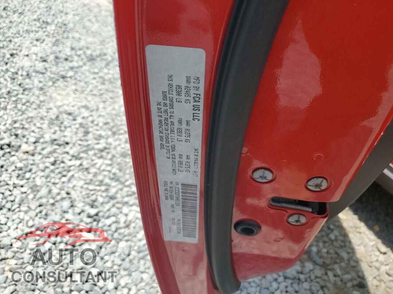 DODGE CHALLENGER 2017 - 2C3CDZBT6HH611224