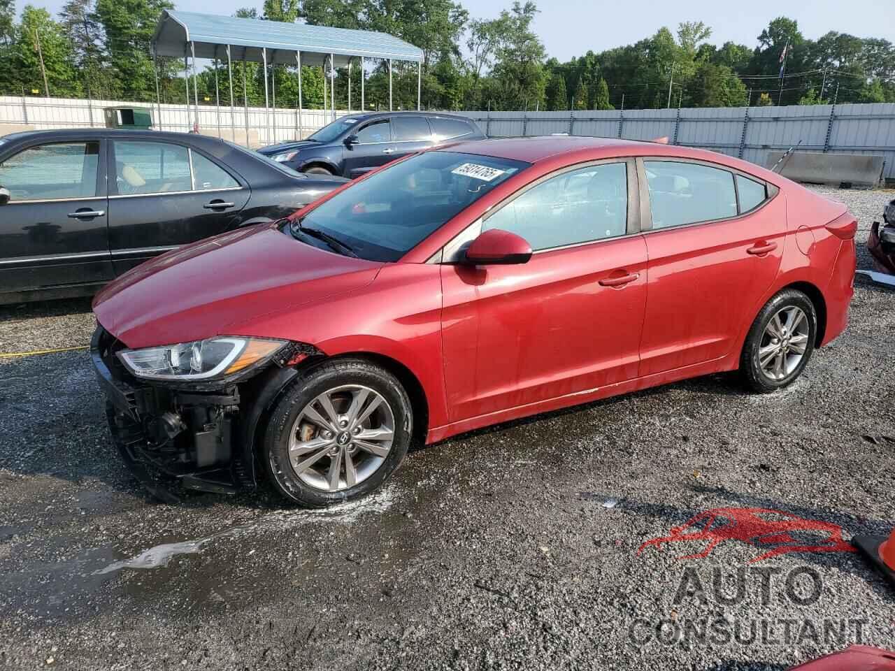 HYUNDAI ELANTRA 2017 - KMHD84LF7HU063212