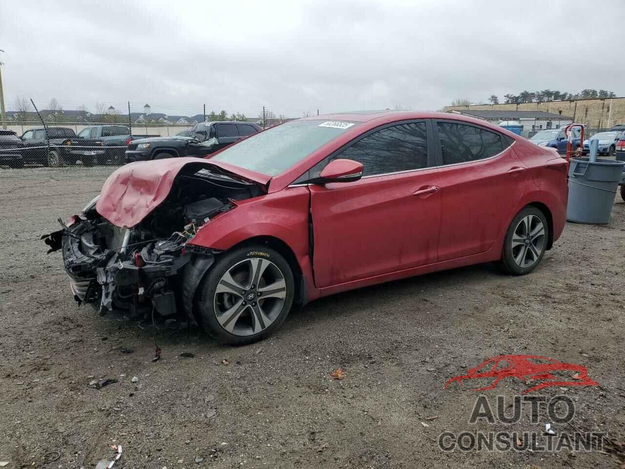 HYUNDAI ELANTRA 2015 - KMHDH4AH4FU321686