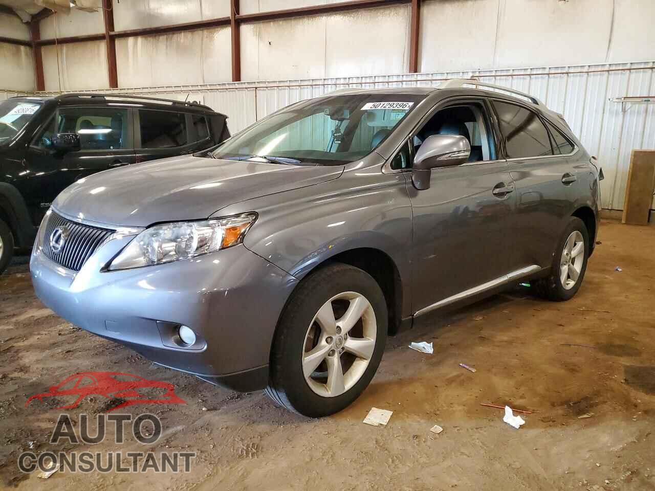 LEXUS RX350 2012 - 2T2BK1BA3CC138071