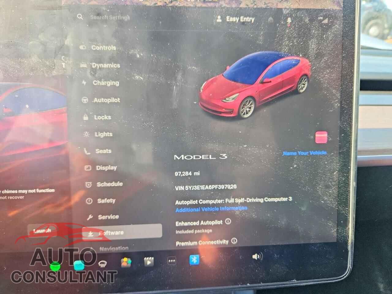 TESLA MODEL 3 2023 - 5YJ3E1EA6PF397926
