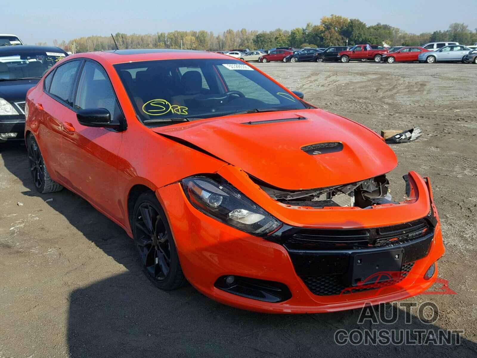 DODGE DART 2016 - 1C3CDFGB9GD815848