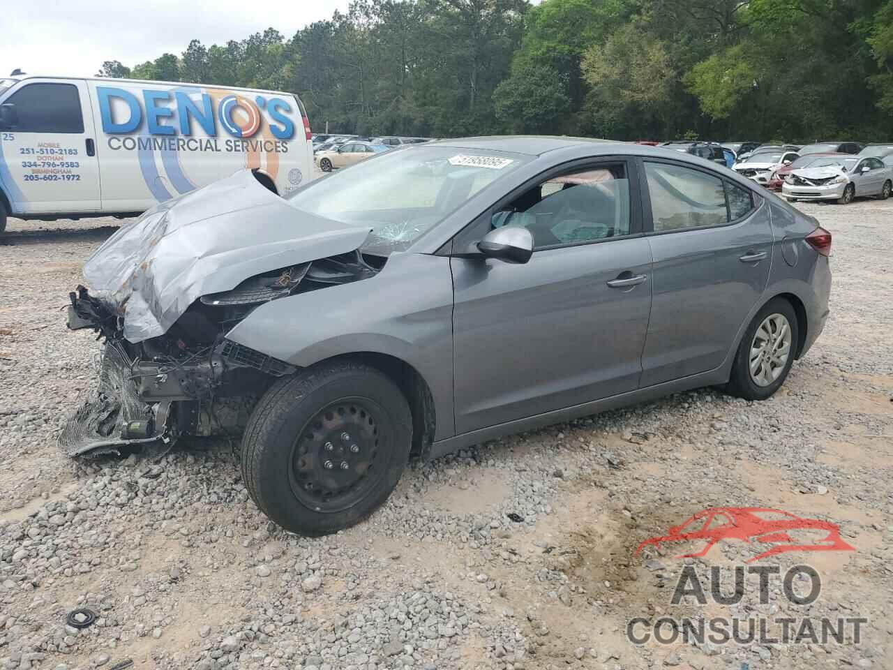 HYUNDAI ELANTRA 2019 - KMHD74LF2KU818938
