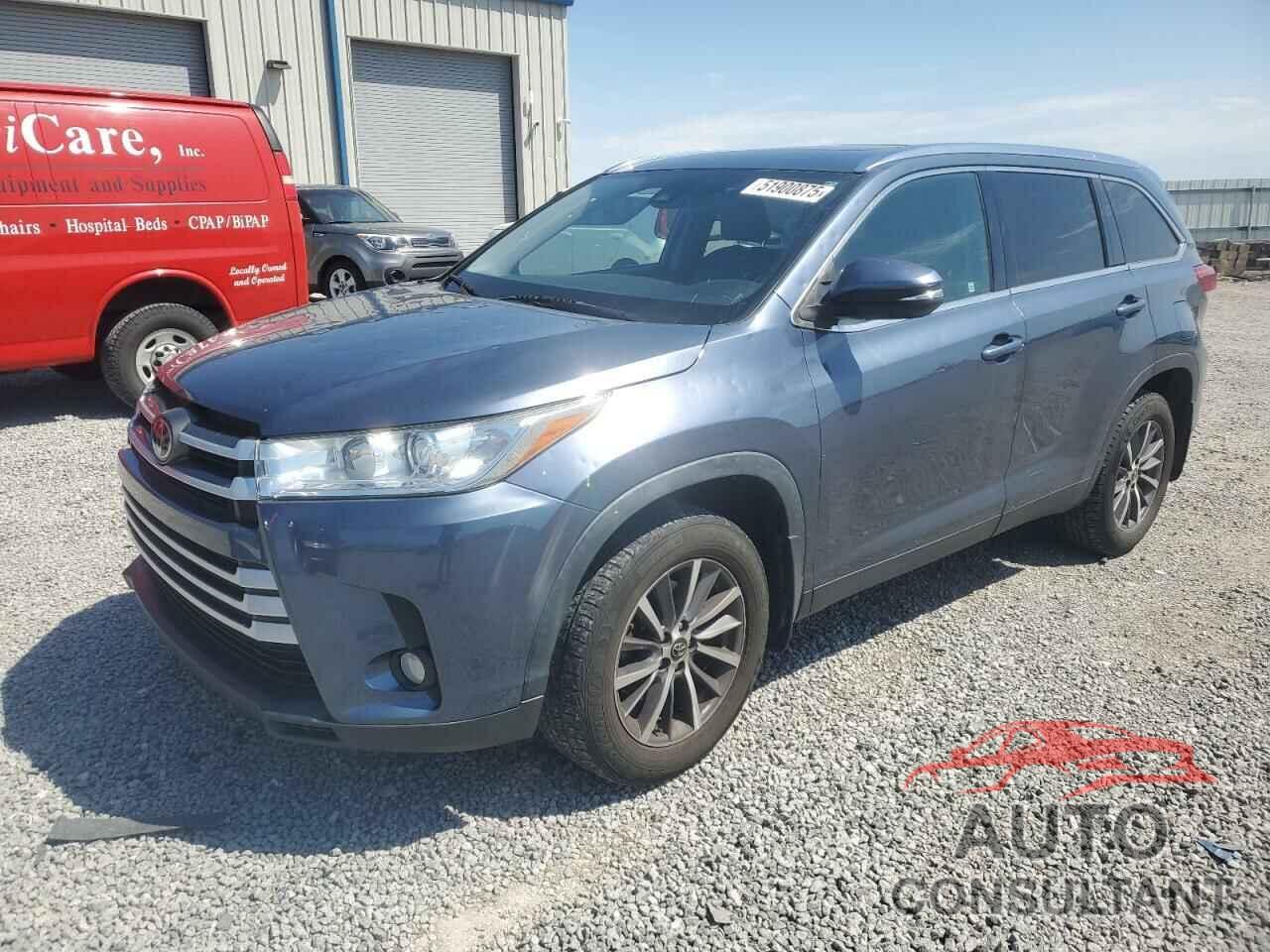 TOYOTA HIGHLANDER 2019 - 5TDJZRFH1KS991950
