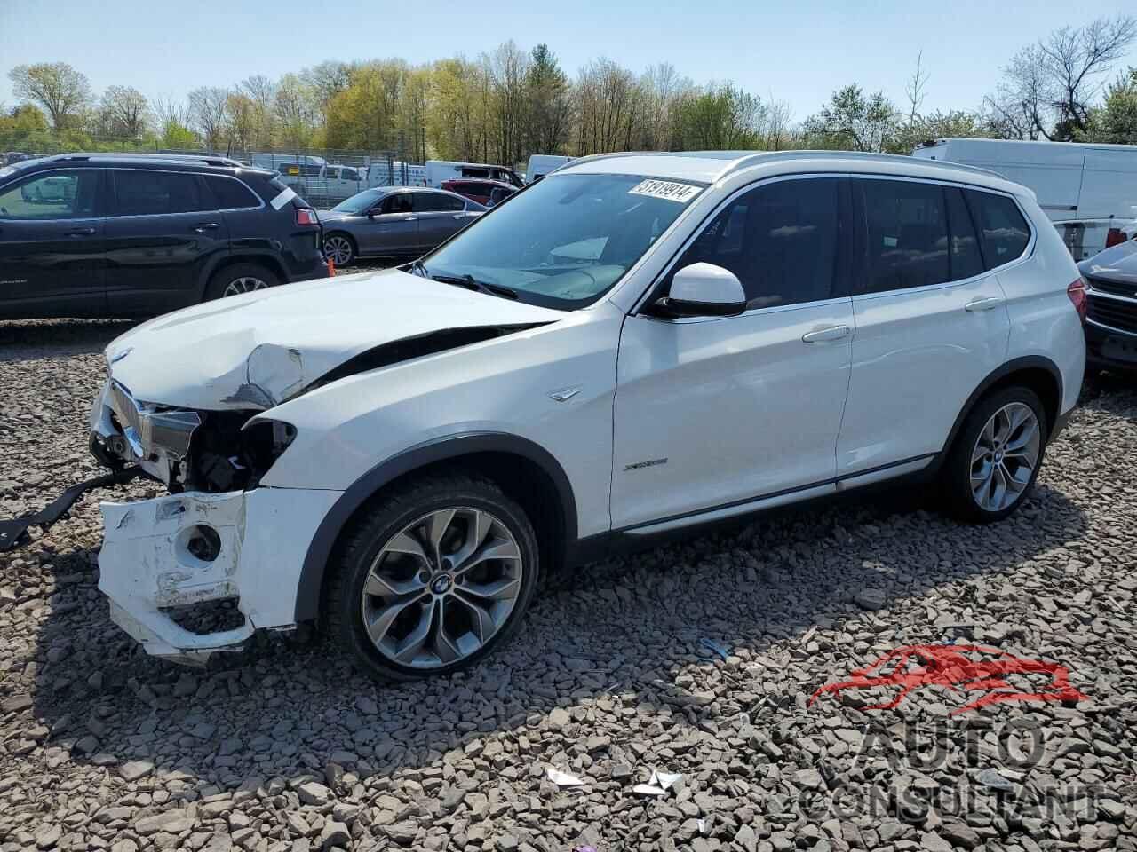 BMW X3 2017 - 5UXWX9C39H0T19942