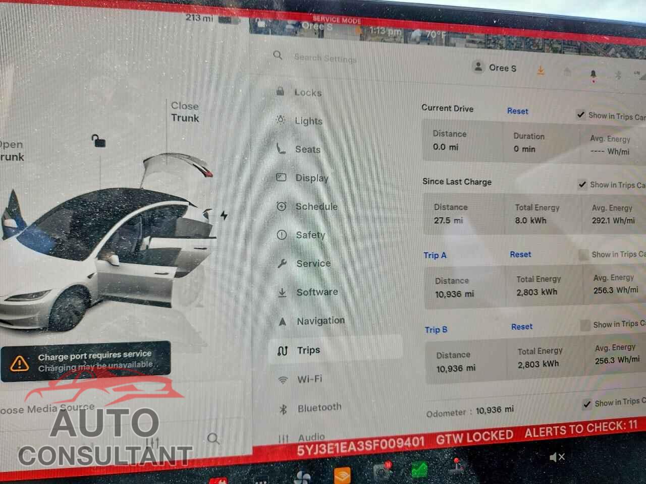 TESLA MODEL 3 2025 - 5YJ3E1EA3SF009401