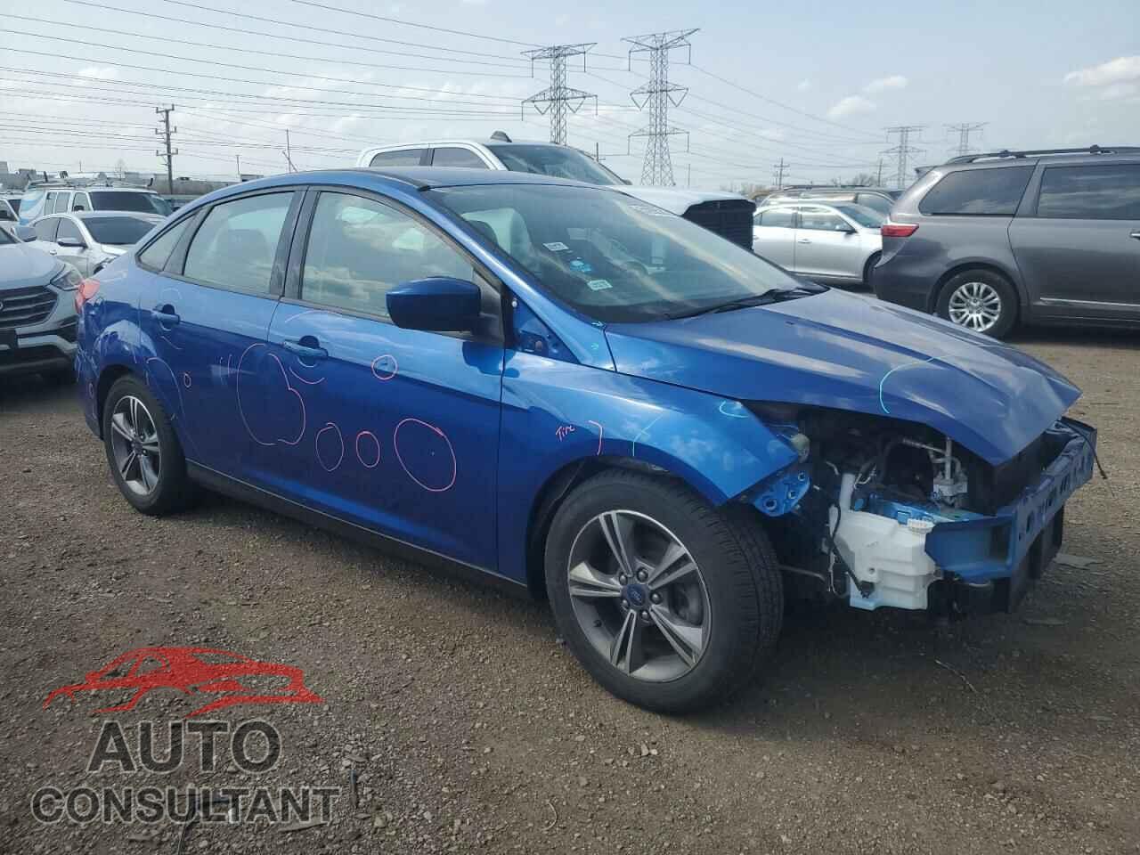 FORD FOCUS 2018 - 1FADP3F22JL204862