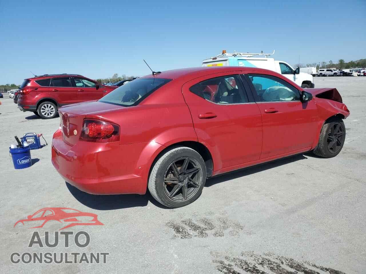 DODGE AVENGER 2012 - 1C3CDZAB9CN199616