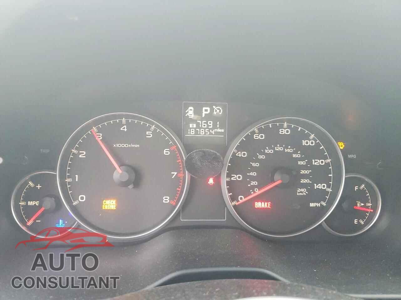 SUBARU LEGACY 2014 - 4S3BMBC60E3018223