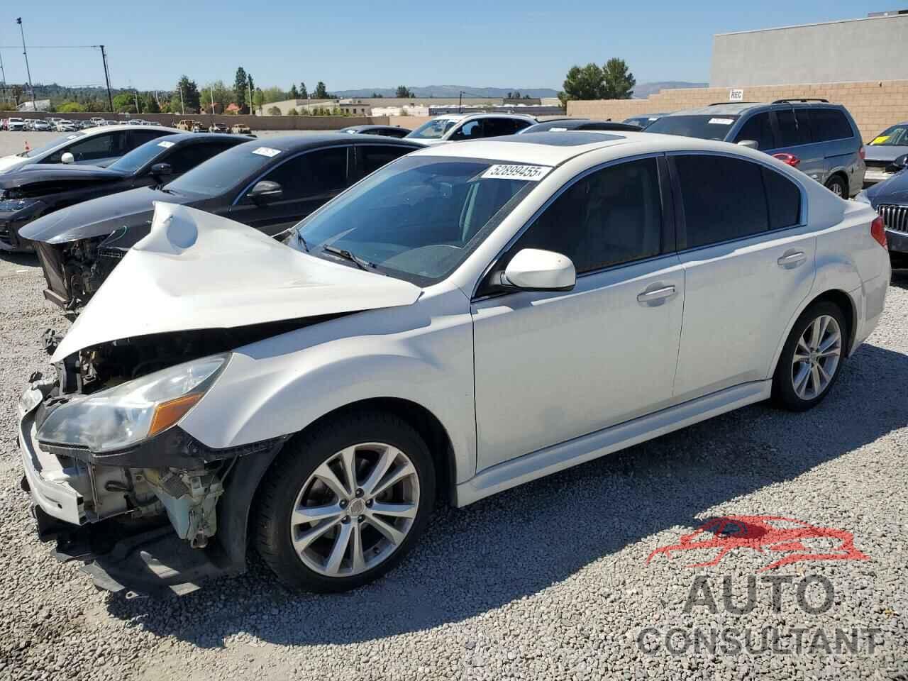 SUBARU LEGACY 2013 - 4S3BMBG64D3030254