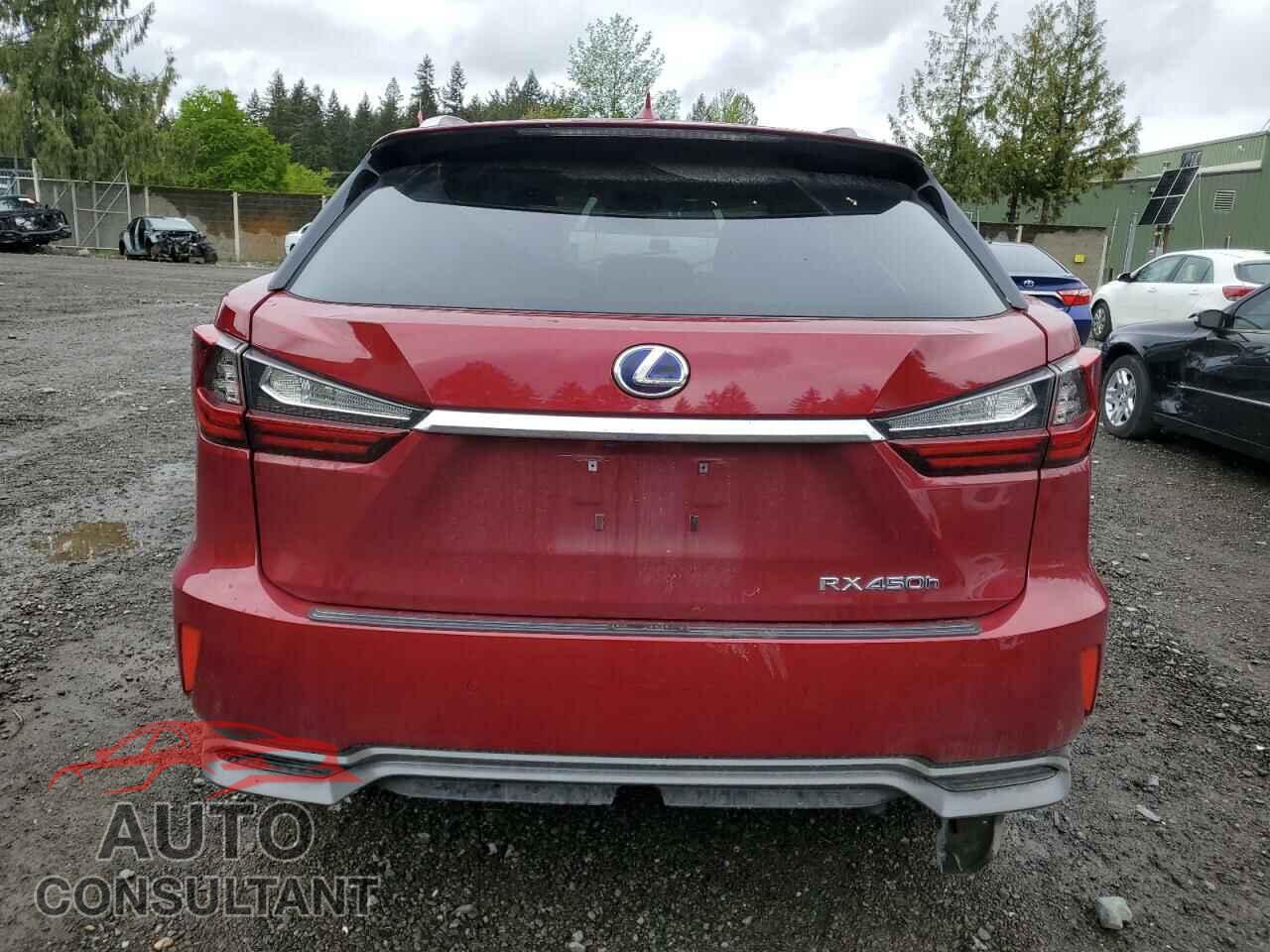 LEXUS RX450 2017 - 2T2BGMCA6HC019407