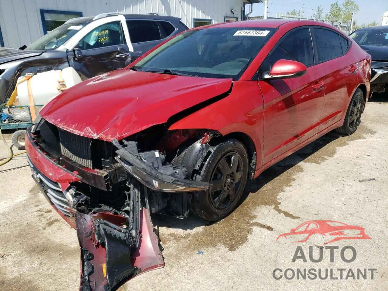 HYUNDAI ELANTRA 2017 - 5NPD74LF6HH149323