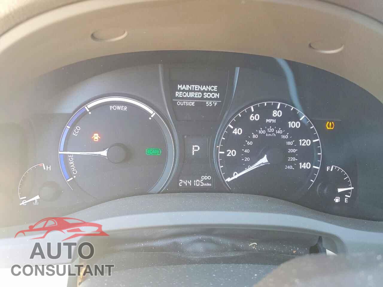 LEXUS RX450 2013 - JTJBC1BA5D2436717