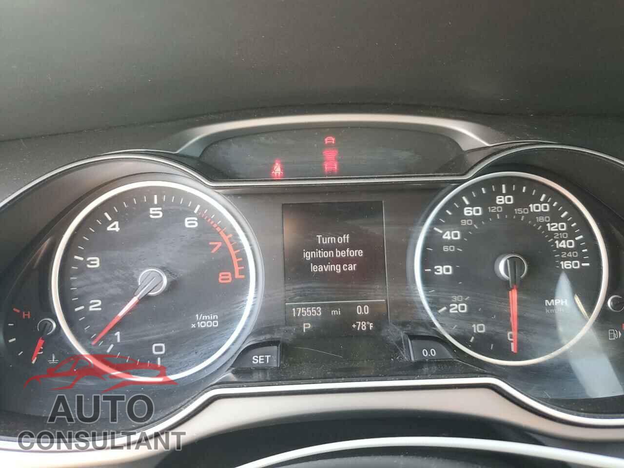 AUDI A4 2013 - WA1VFBFL7DA080179
