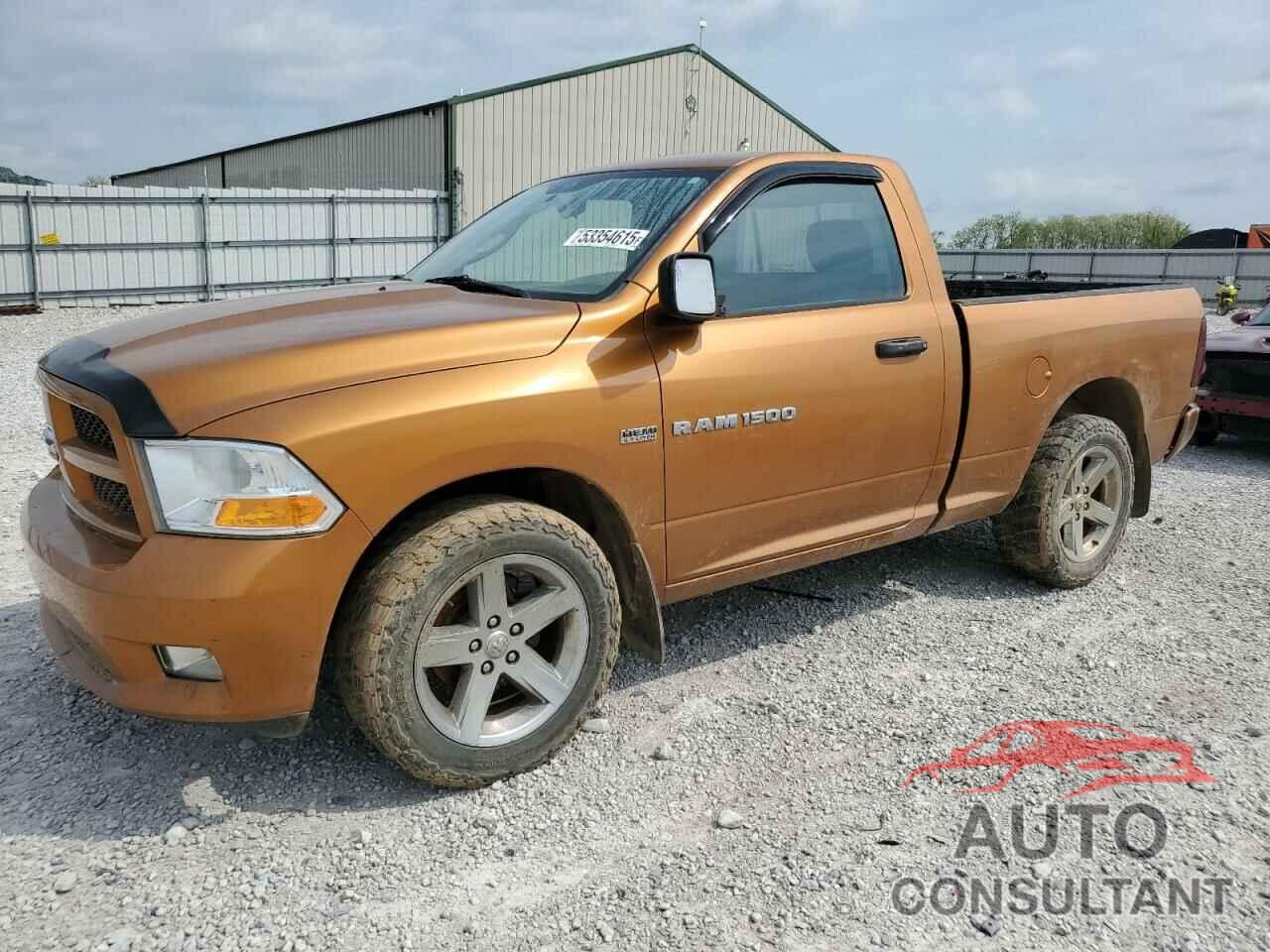 DODGE RAM 1500 2012 - 3C6JD7AT7CG258016