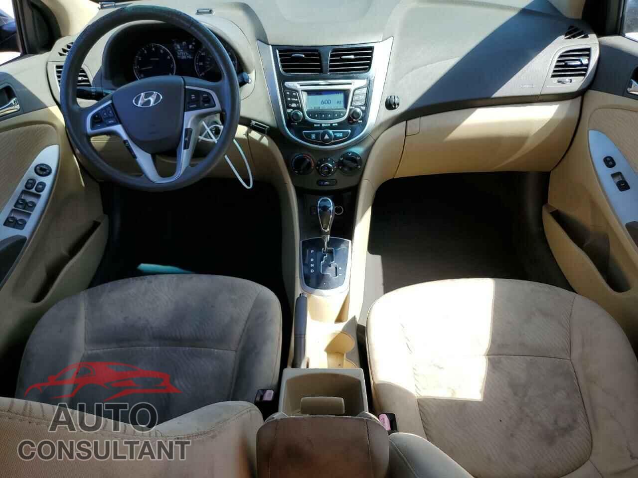 HYUNDAI ACCENT 2013 - KMHCU4AE4DU316336