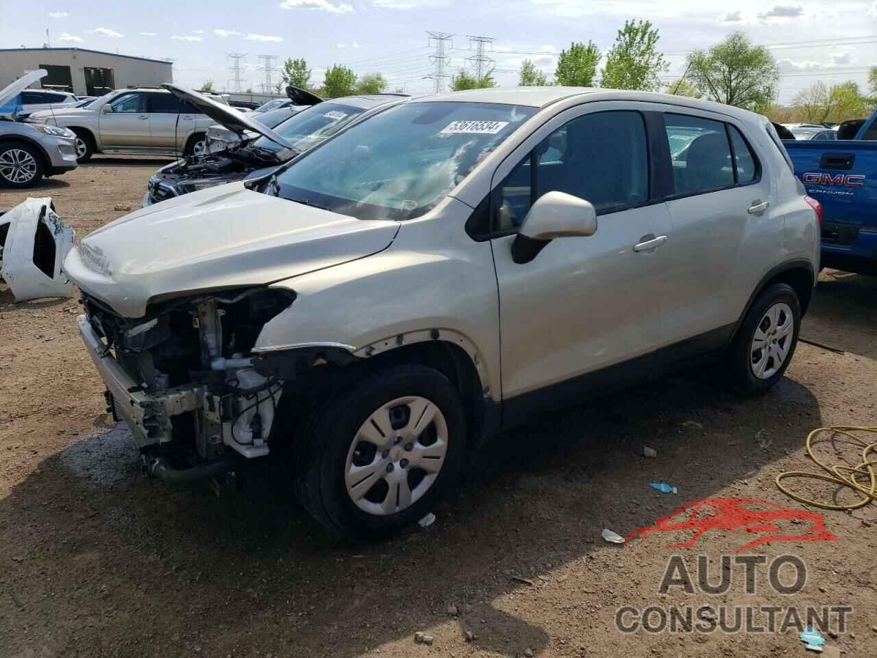 CHEVROLET TRAX 2016 - 3GNCJKSB9GL275066