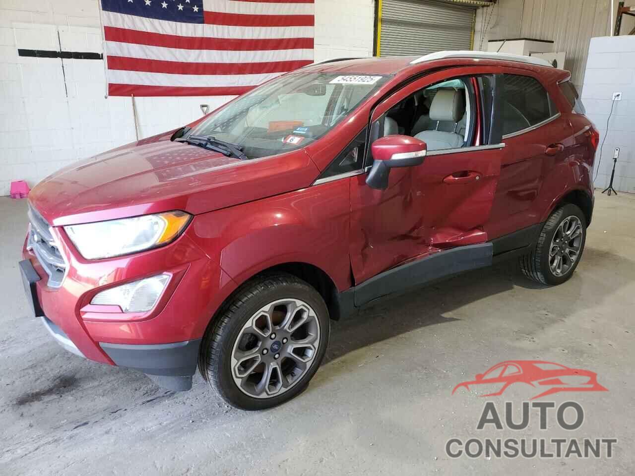 FORD ECOSPORT 2019 - MAJ6S3KL7KC260254
