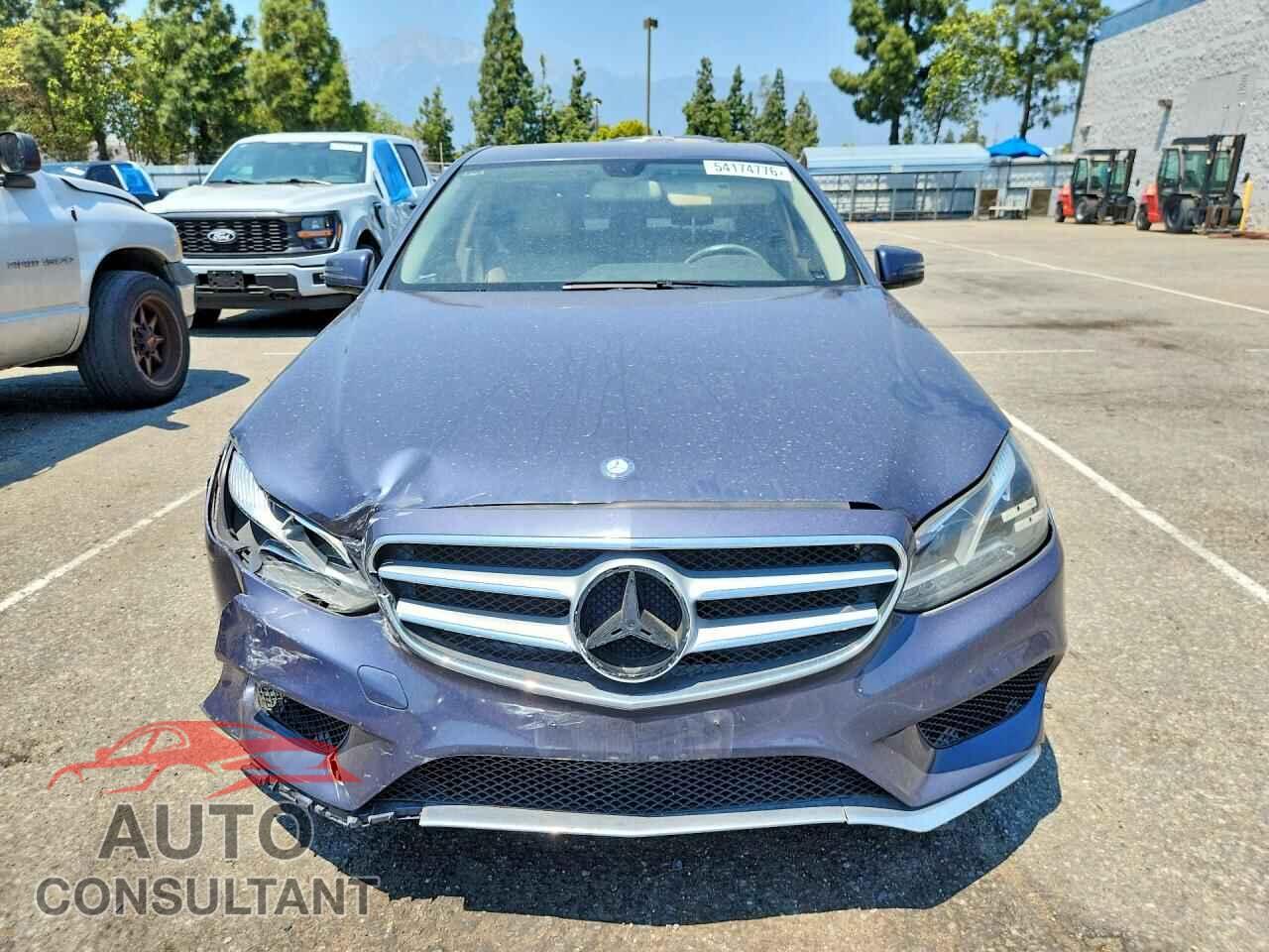 MERCEDES-BENZ E-CLASS 2014 - WDDHF5KBXEA895307