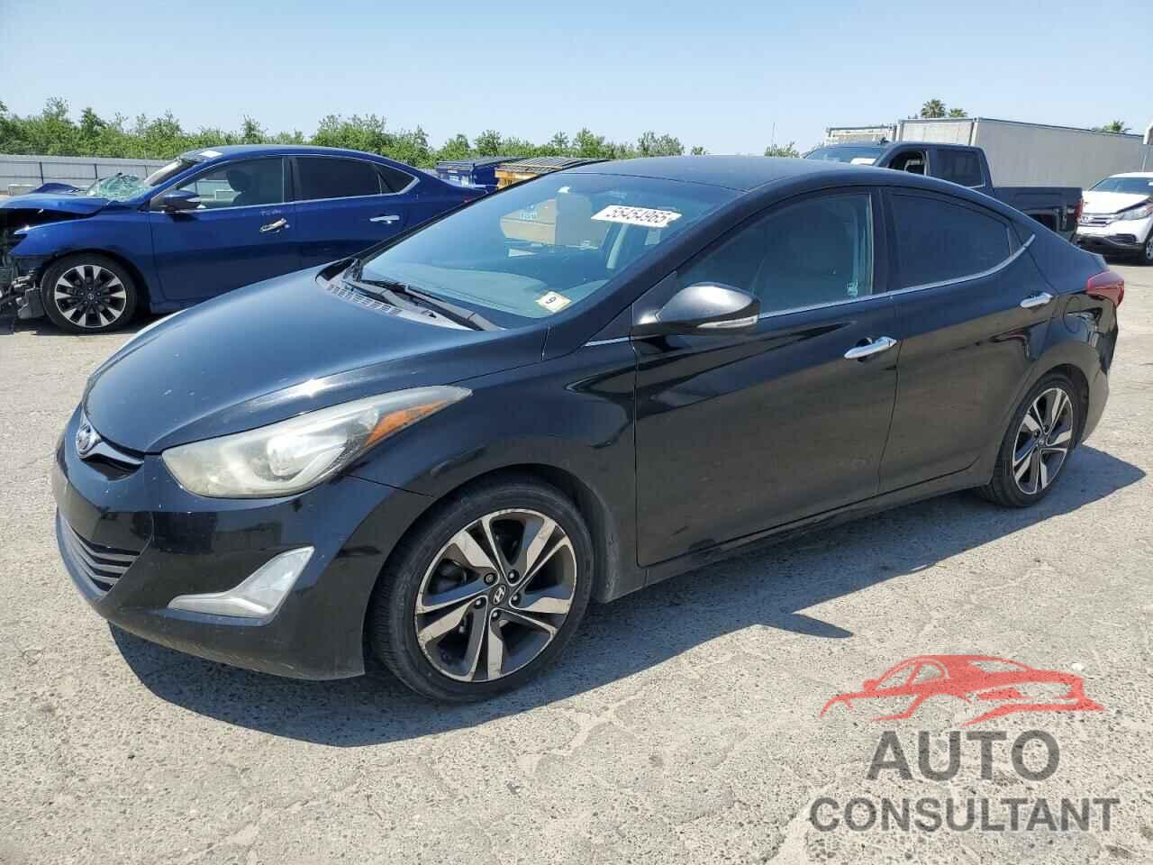 HYUNDAI ELANTRA 2014 - KMHDH4AE2EU109485
