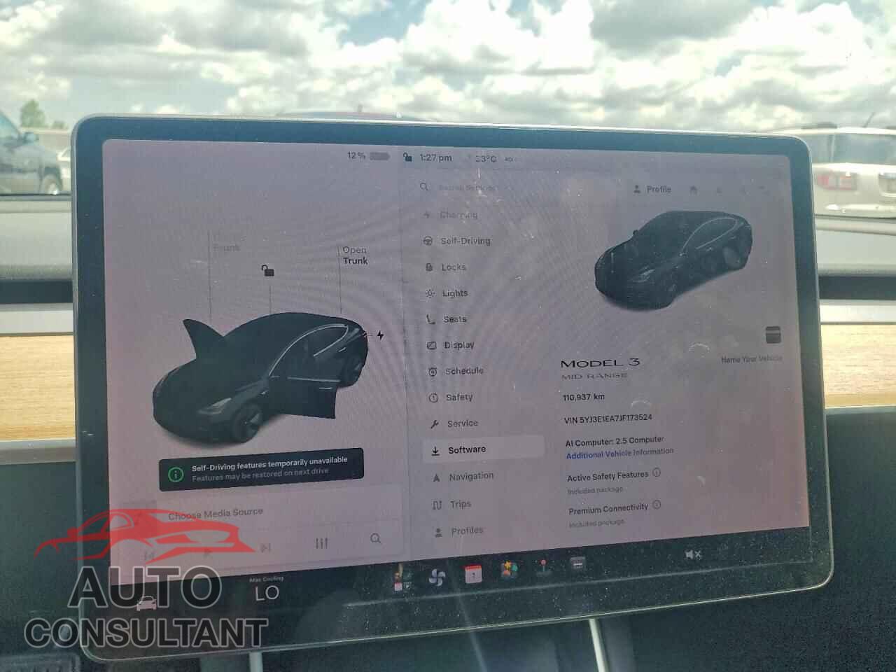 TESLA MODEL 3 2018 - 5YJ3E1EA7JF173524