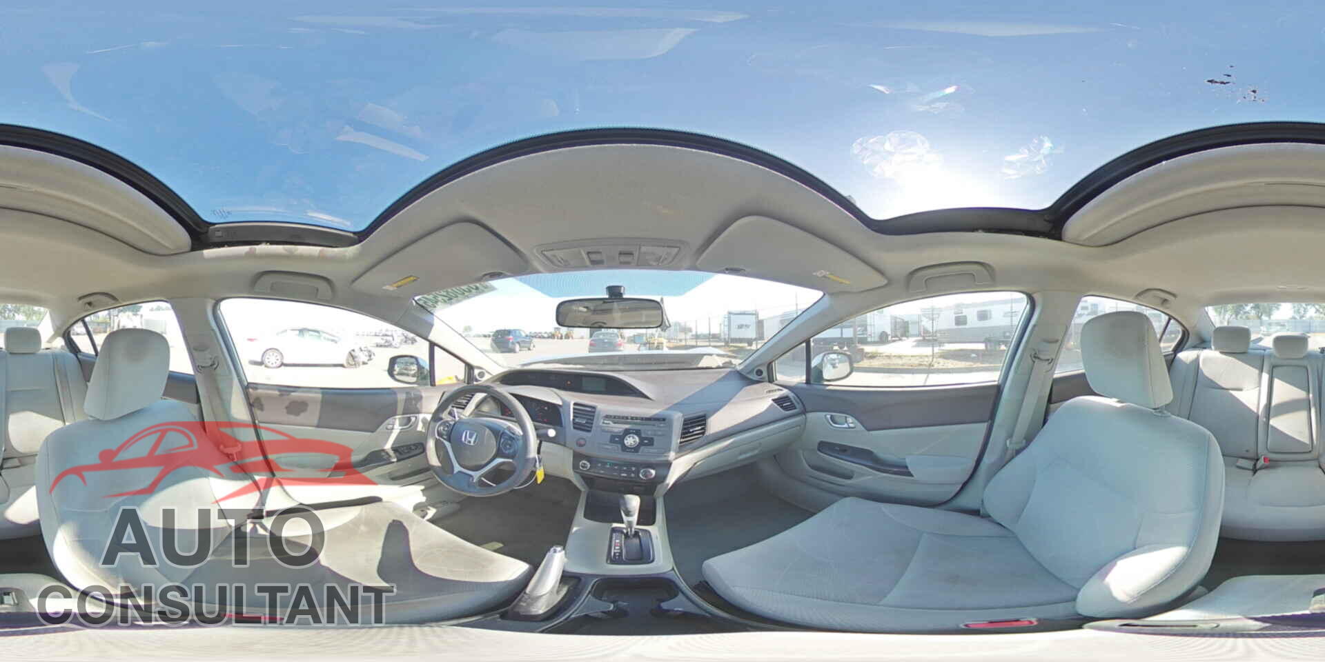 HONDA CIVIC 2012 - 19XFB2F83CE385191