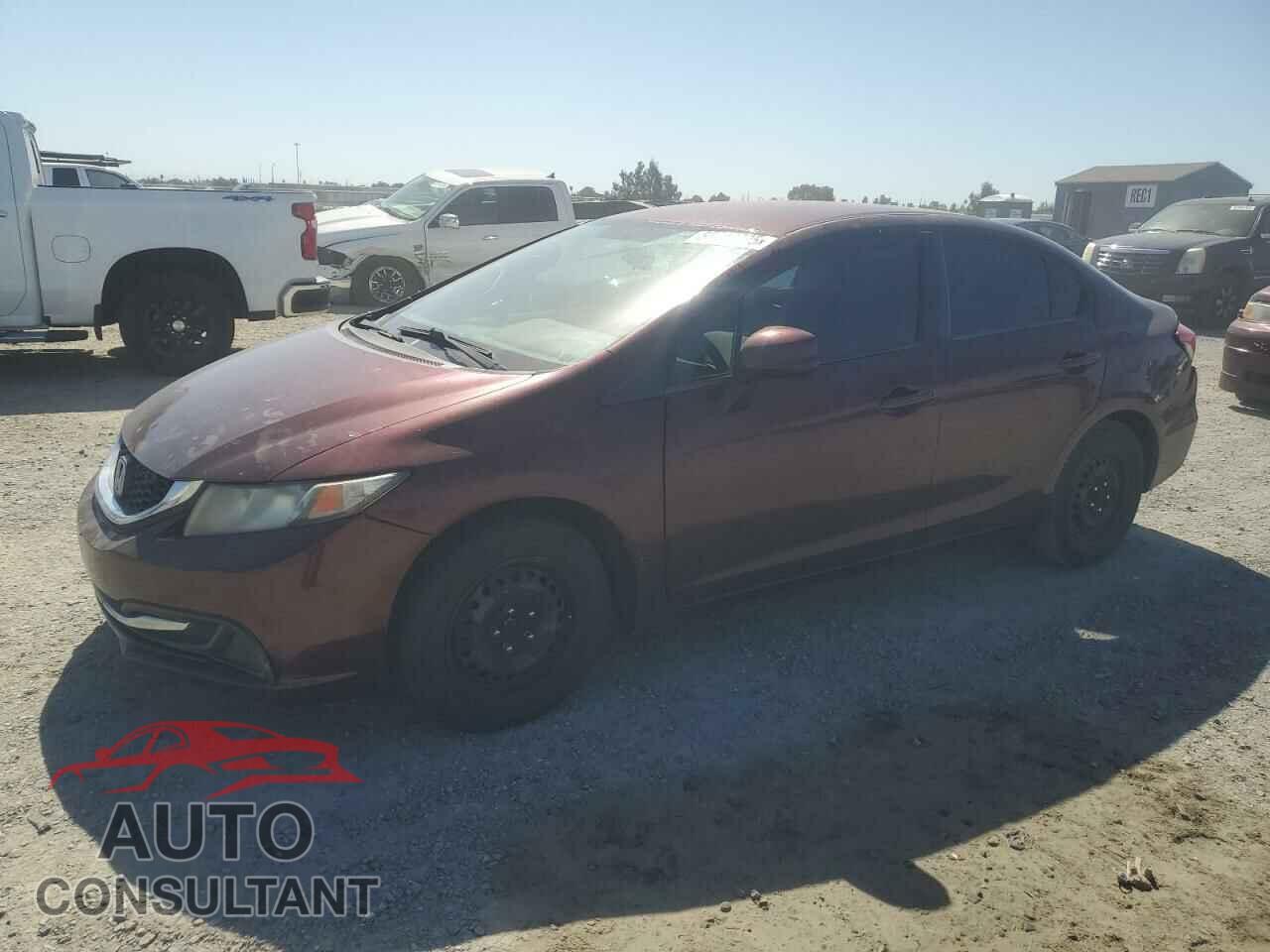 HONDA CIVIC 2013 - 19XFB2F53DE267178