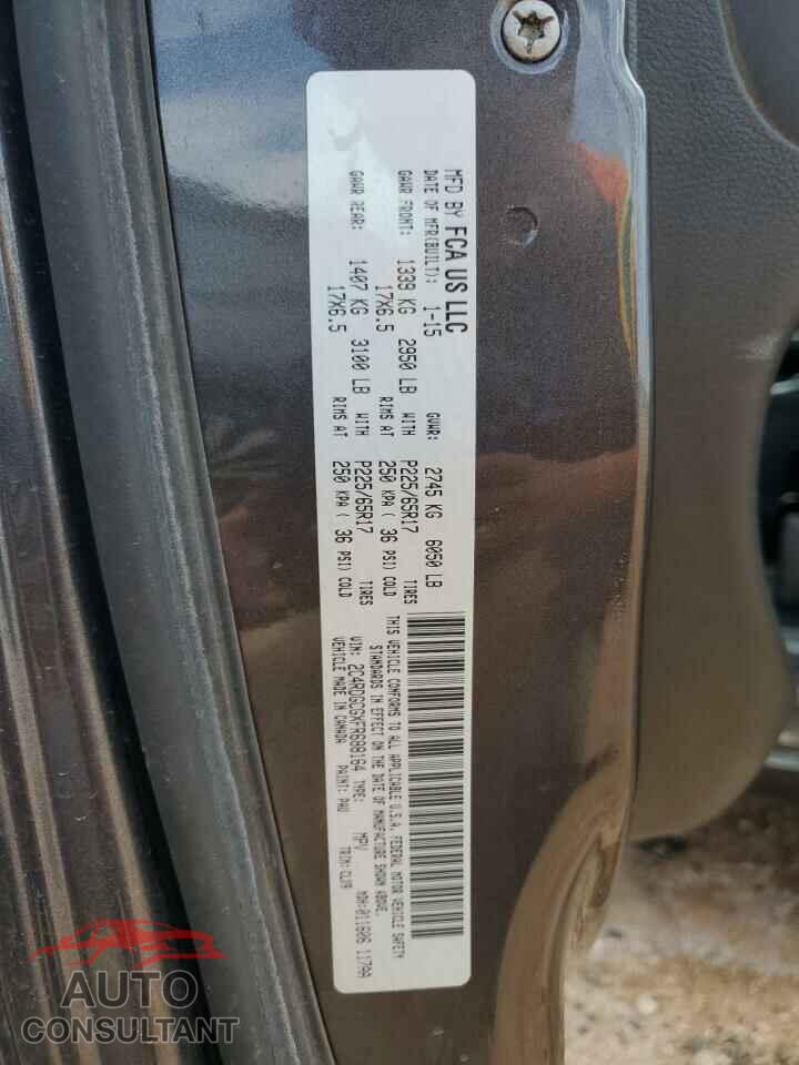 DODGE CARAVAN 2015 - 2C4RDGCGXFR688164