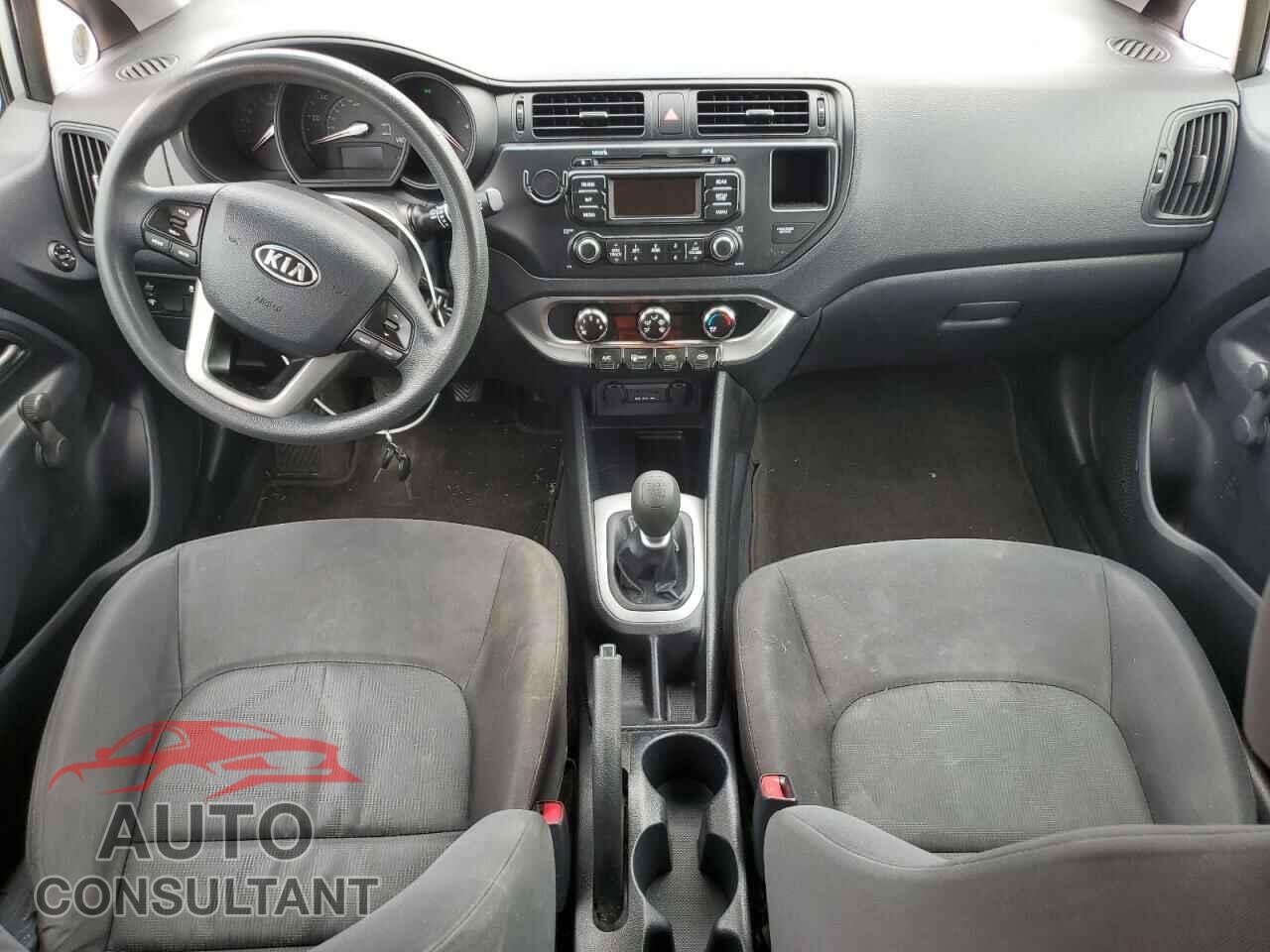 KIA RIO 2012 - KNADM5A34C6023386