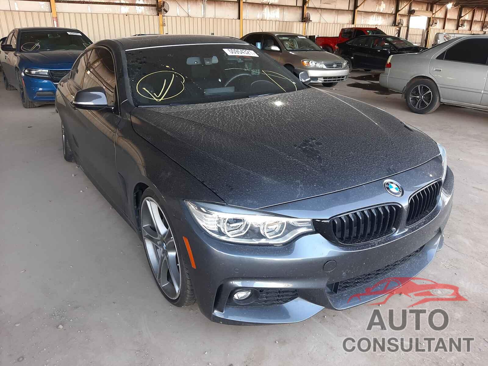 BMW 4 SERIES 2017 - WBA4R7C53HK876727