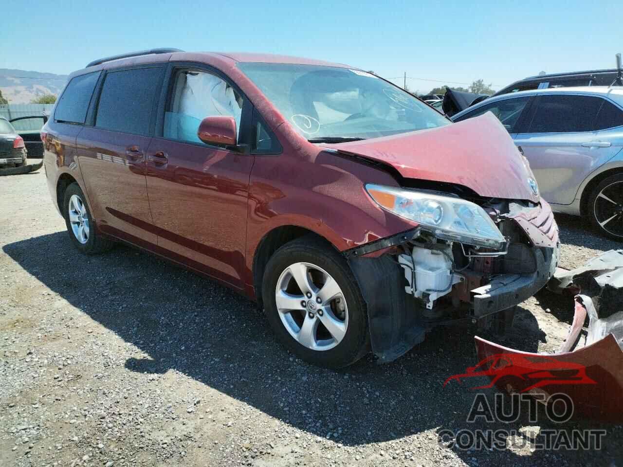 TOYOTA SIENNA 2017 - 5TDKZ3DC9HS847628