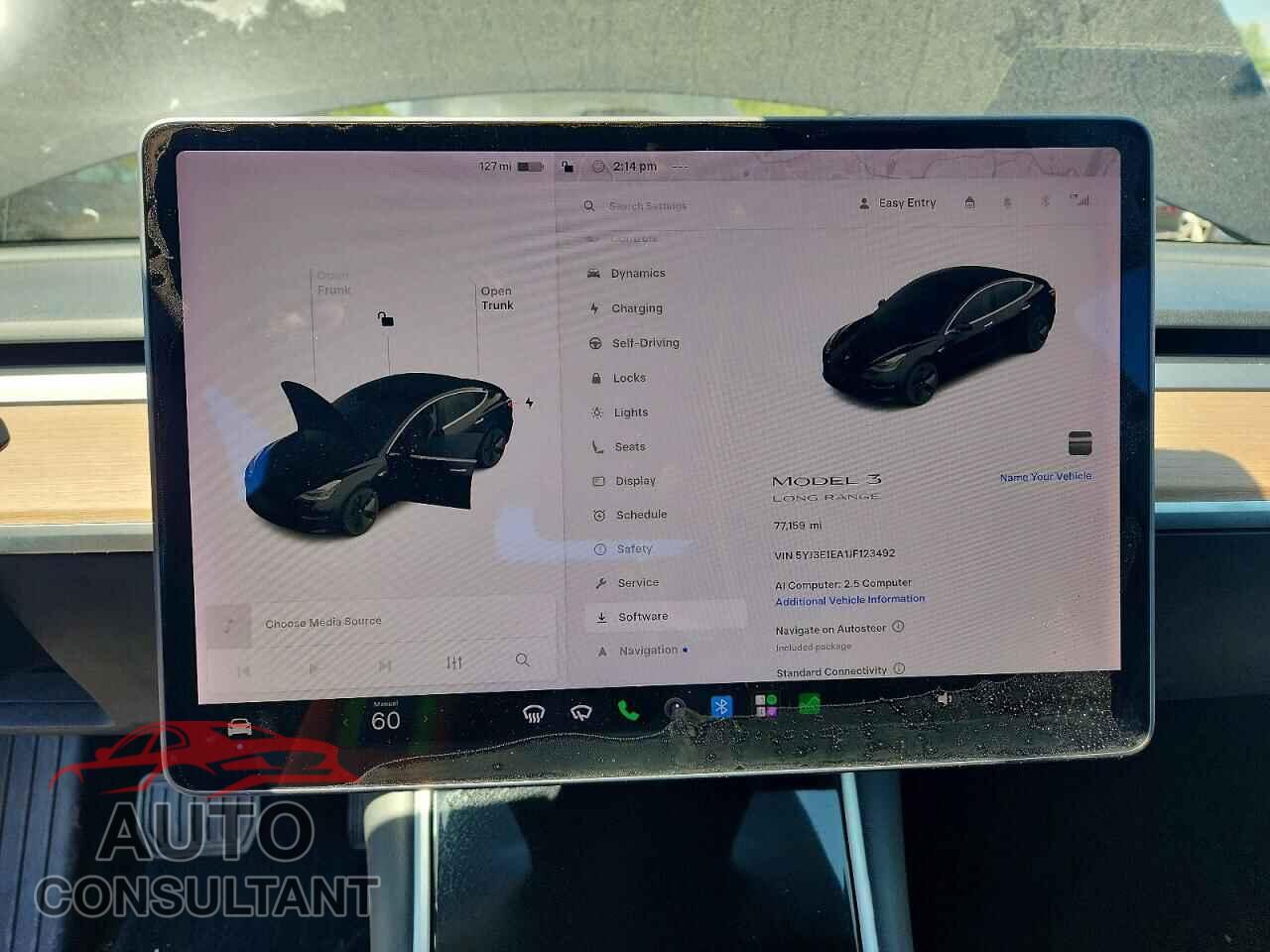 TESLA MODEL 3 2018 - 5YJ3E1EA1JF123492