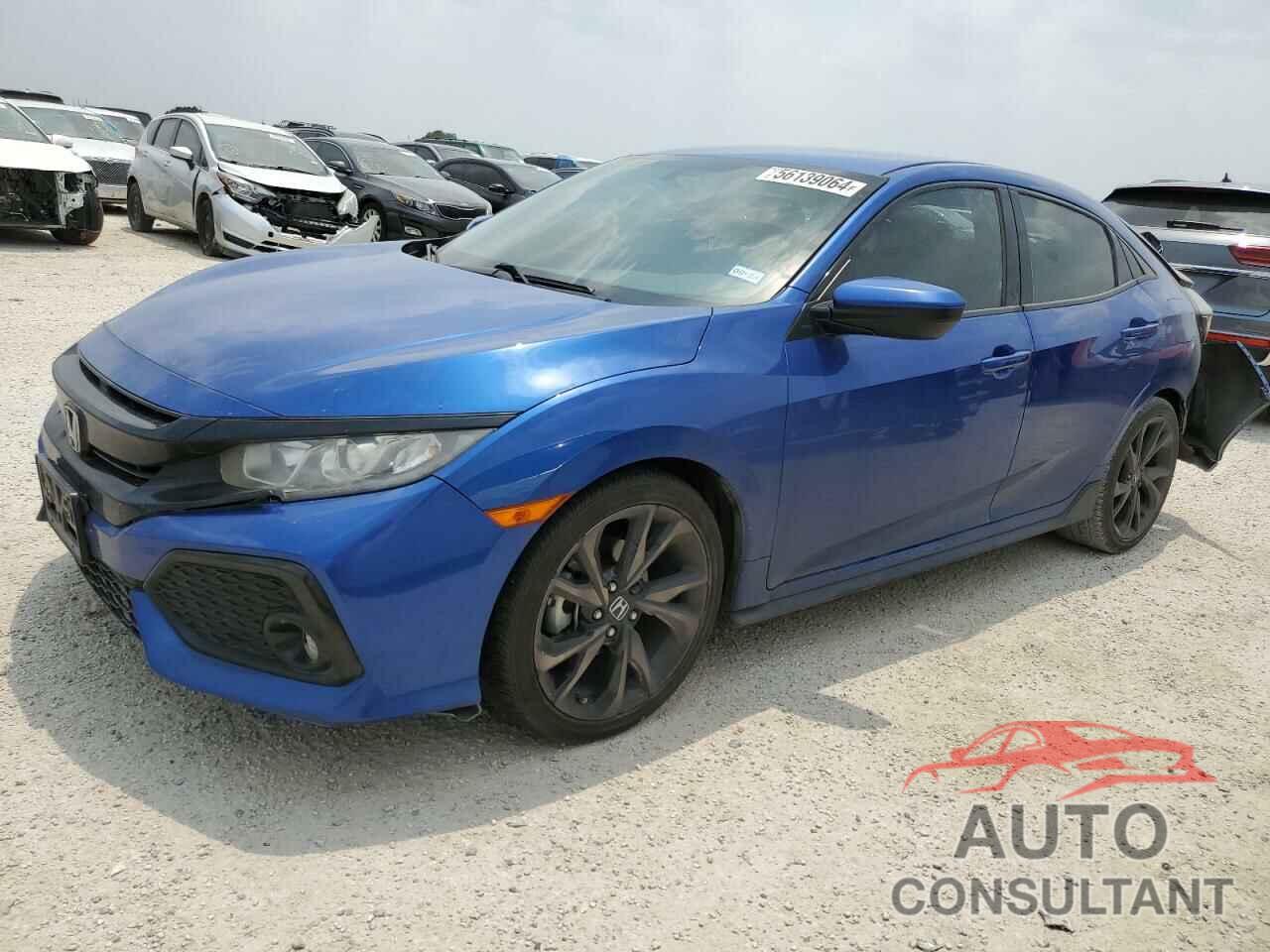 HONDA CIVIC 2018 - SHHFK7H47JU215493