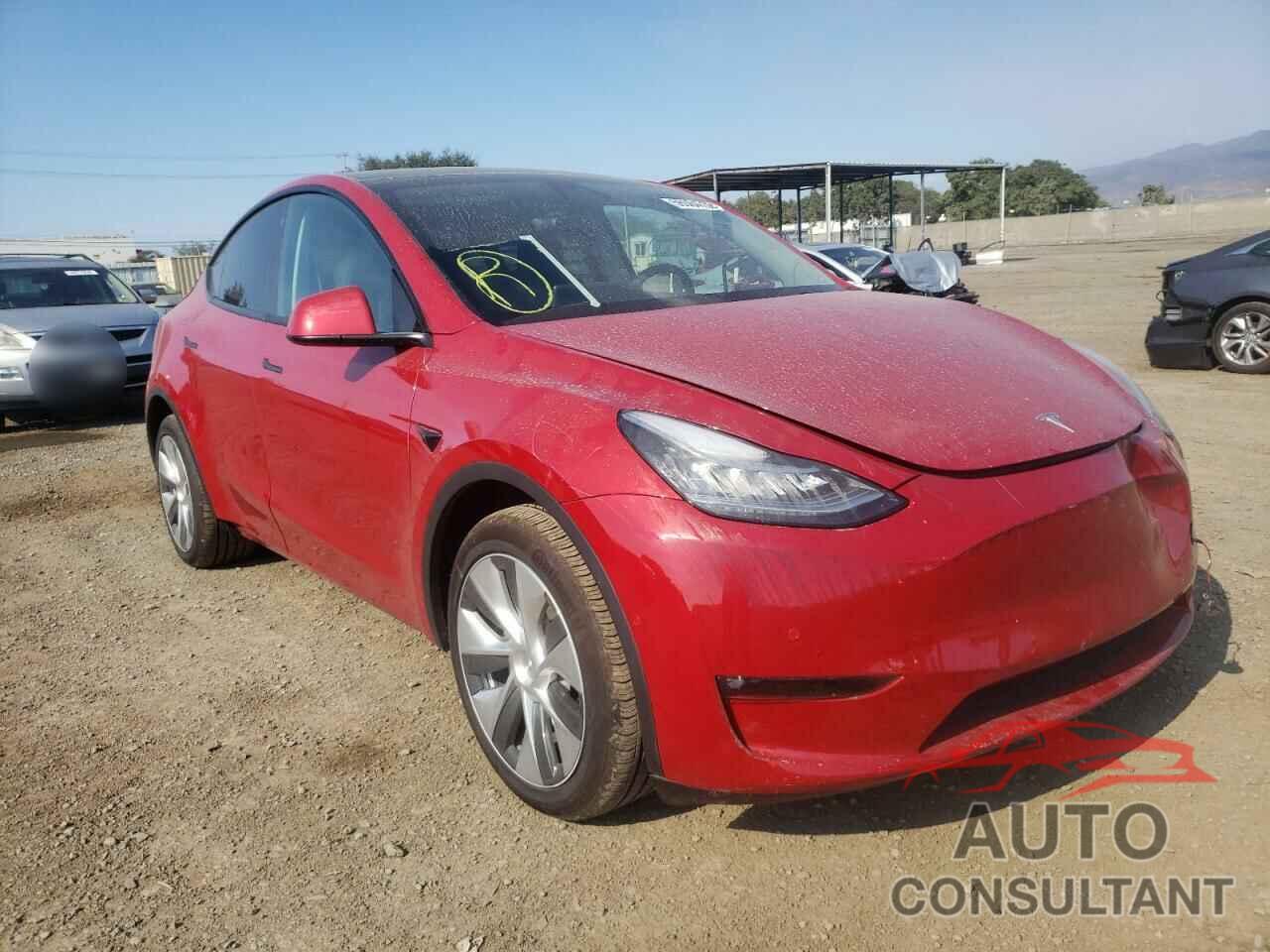 TESLA MODEL Y 2022 - 7SAYGDEE4NF344534