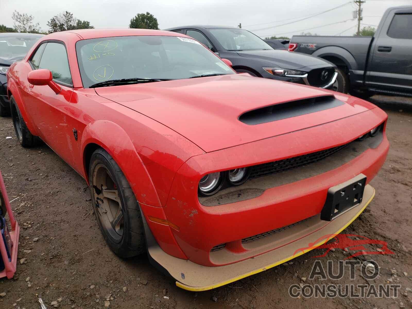 DODGE CHALLENGER 2018 - 2C3CDZH95JH101075