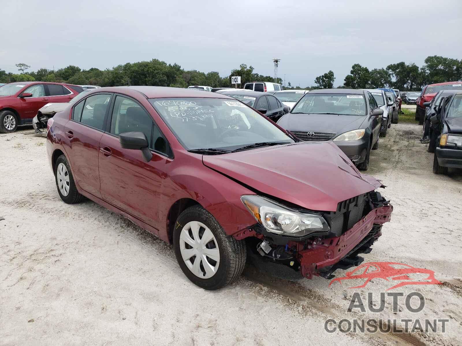 SUBARU IMPREZA 2016 - JF1GJAA69GG015611