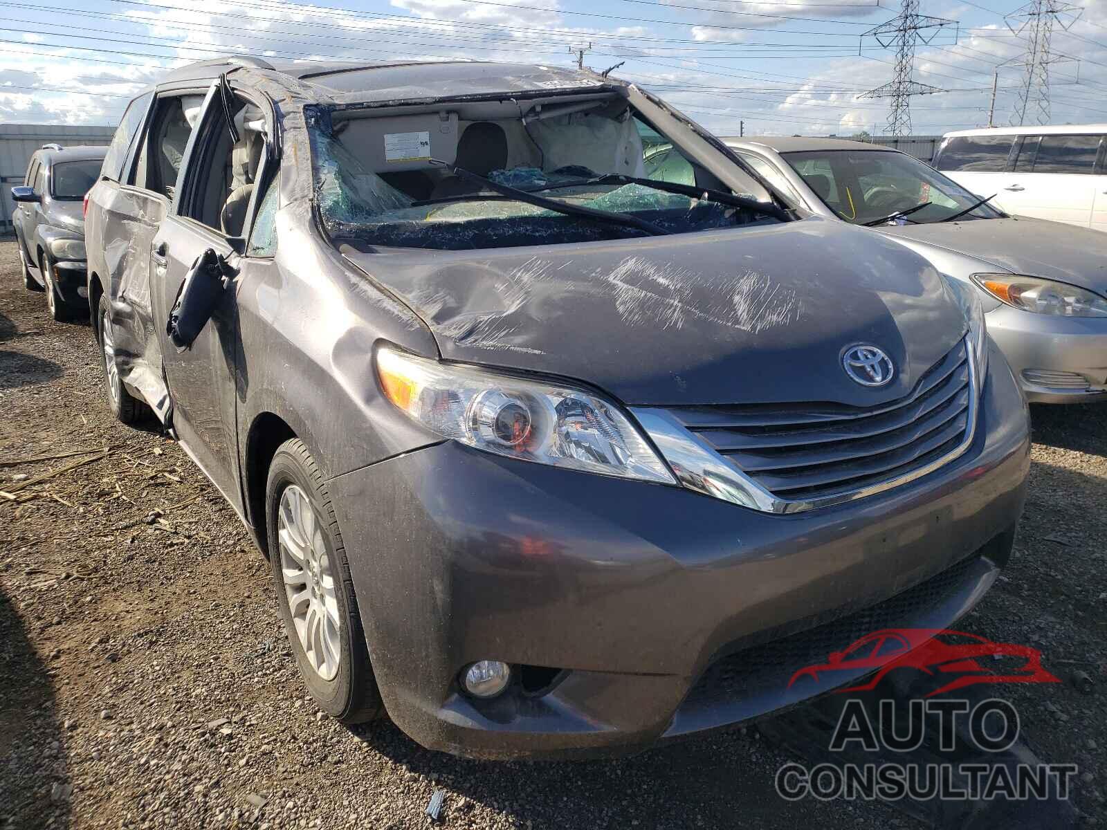 TOYOTA SIENNA 2017 - 5TDYZ3DC6HS779539