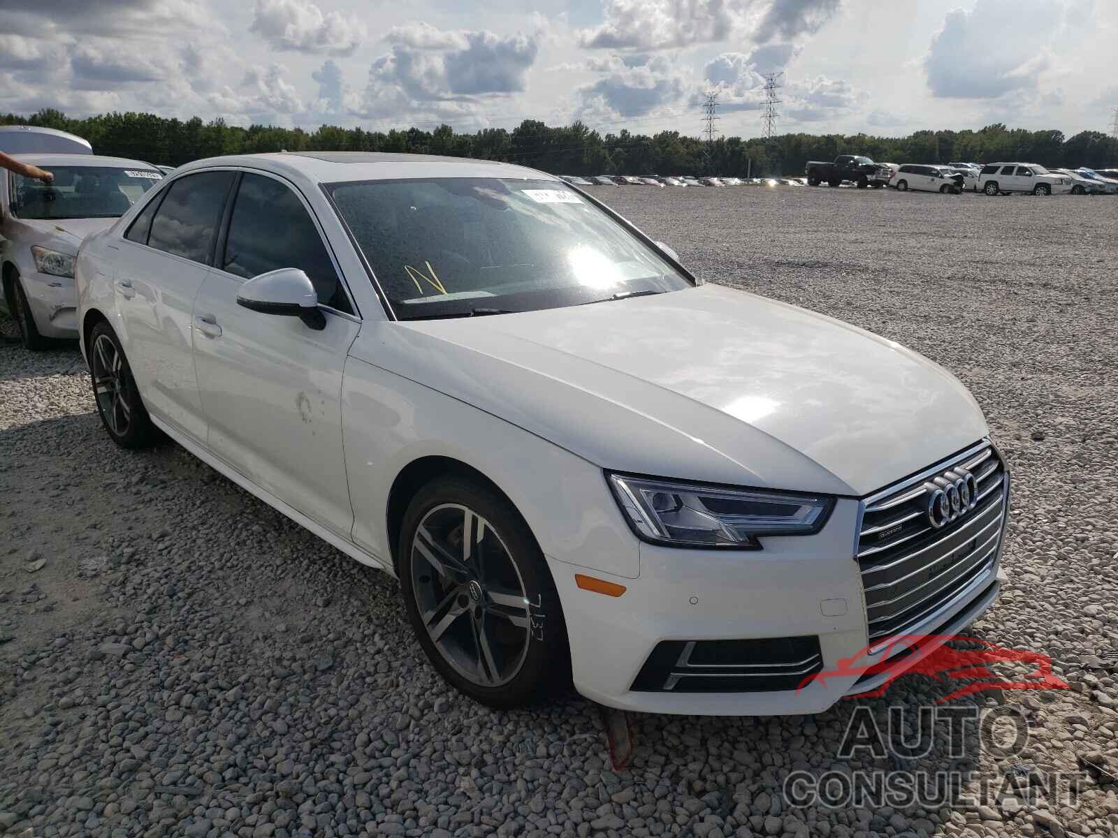 AUDI A4 2017 - WAUENAF49HN004177