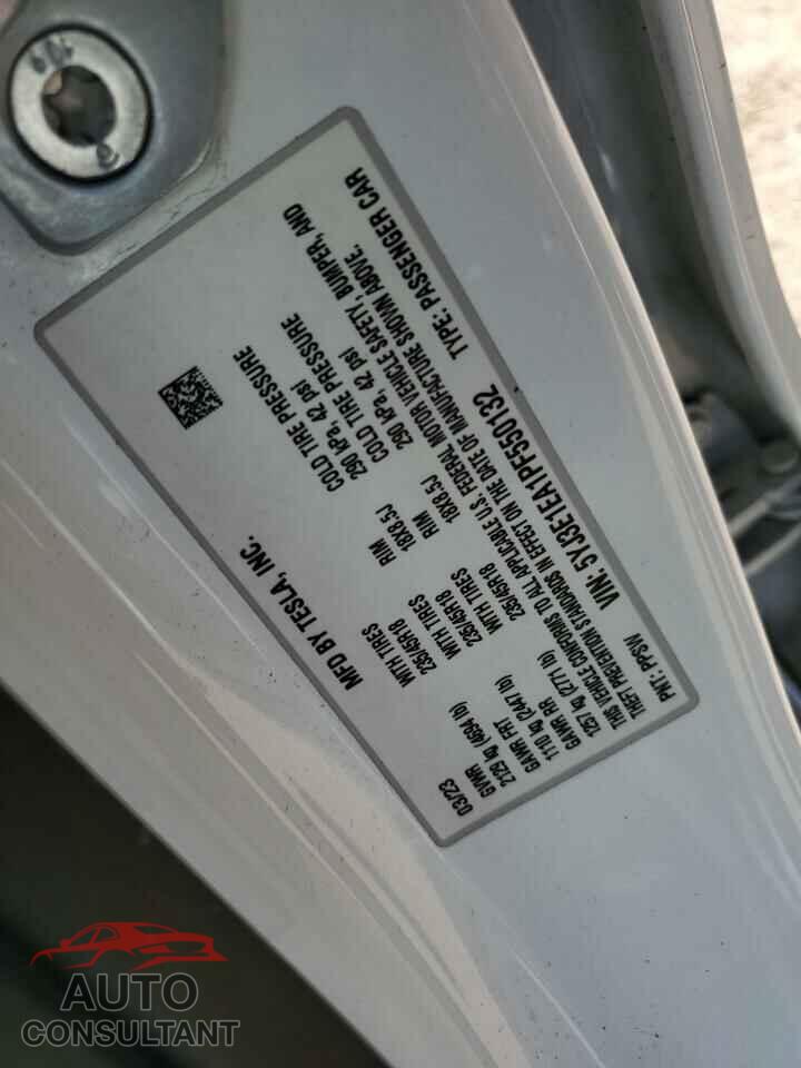 TESLA MODEL 3 2023 - 5YJ3E1EA1PF550132