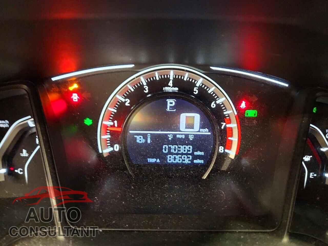 HONDA CIVIC 2017 - 19XFC2F55HE069835