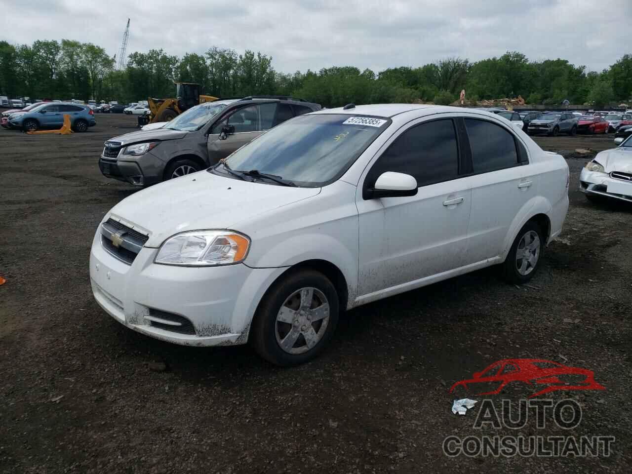 CHEVROLET AVEO 2009 - KL1TD56E39B692524