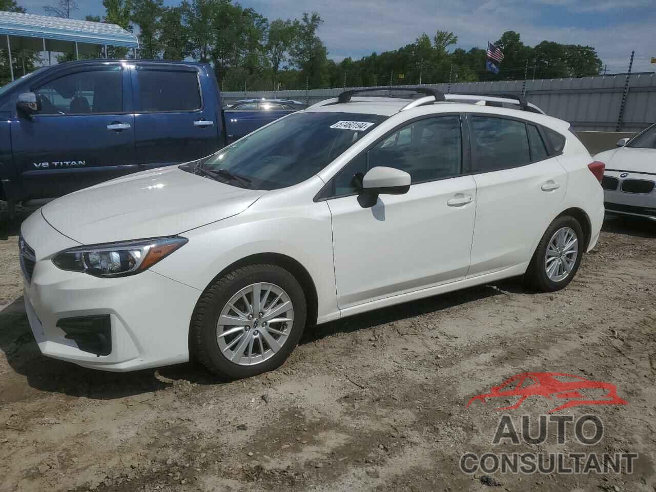 SUBARU IMPREZA 2017 - 4S3GTAB61H3735058