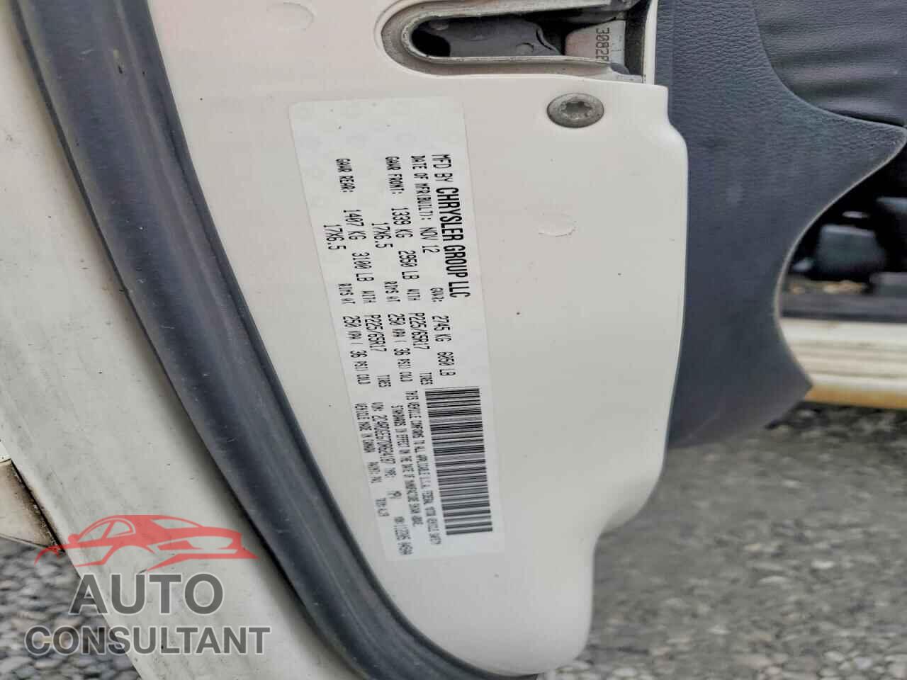 DODGE CARAVAN 2013 - 2C4RDGEG7DR624187