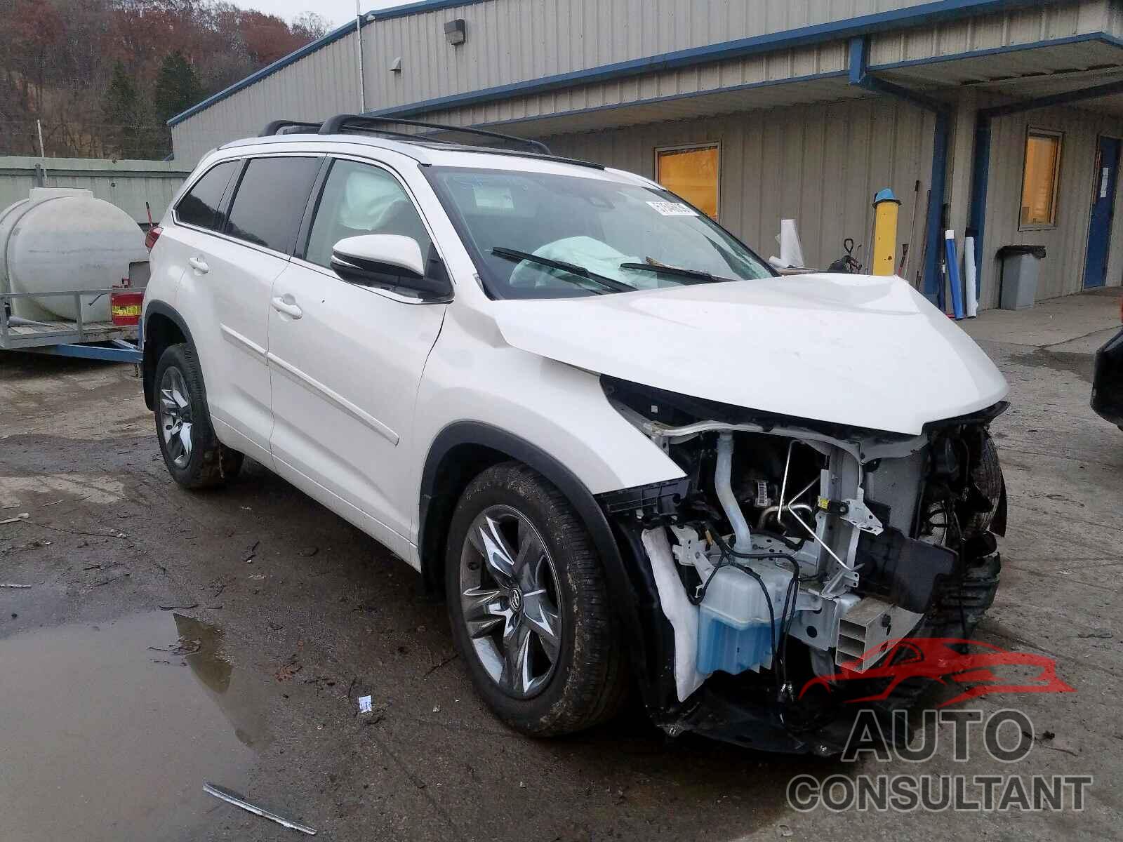 TOYOTA HIGHLANDER 2018 - 5TDDZRFH8JS885328