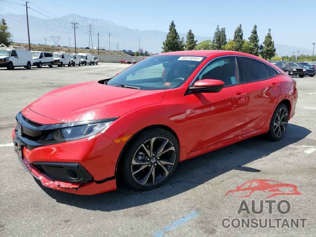 HONDA CIVIC 2020 - 2HGFC2F86LH593262