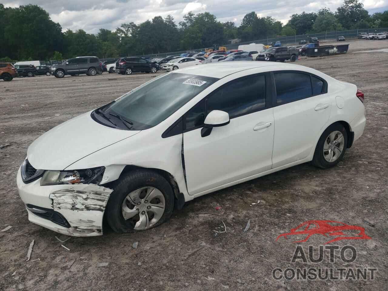 HONDA CIVIC 2013 - 19XFB2F50DE083543