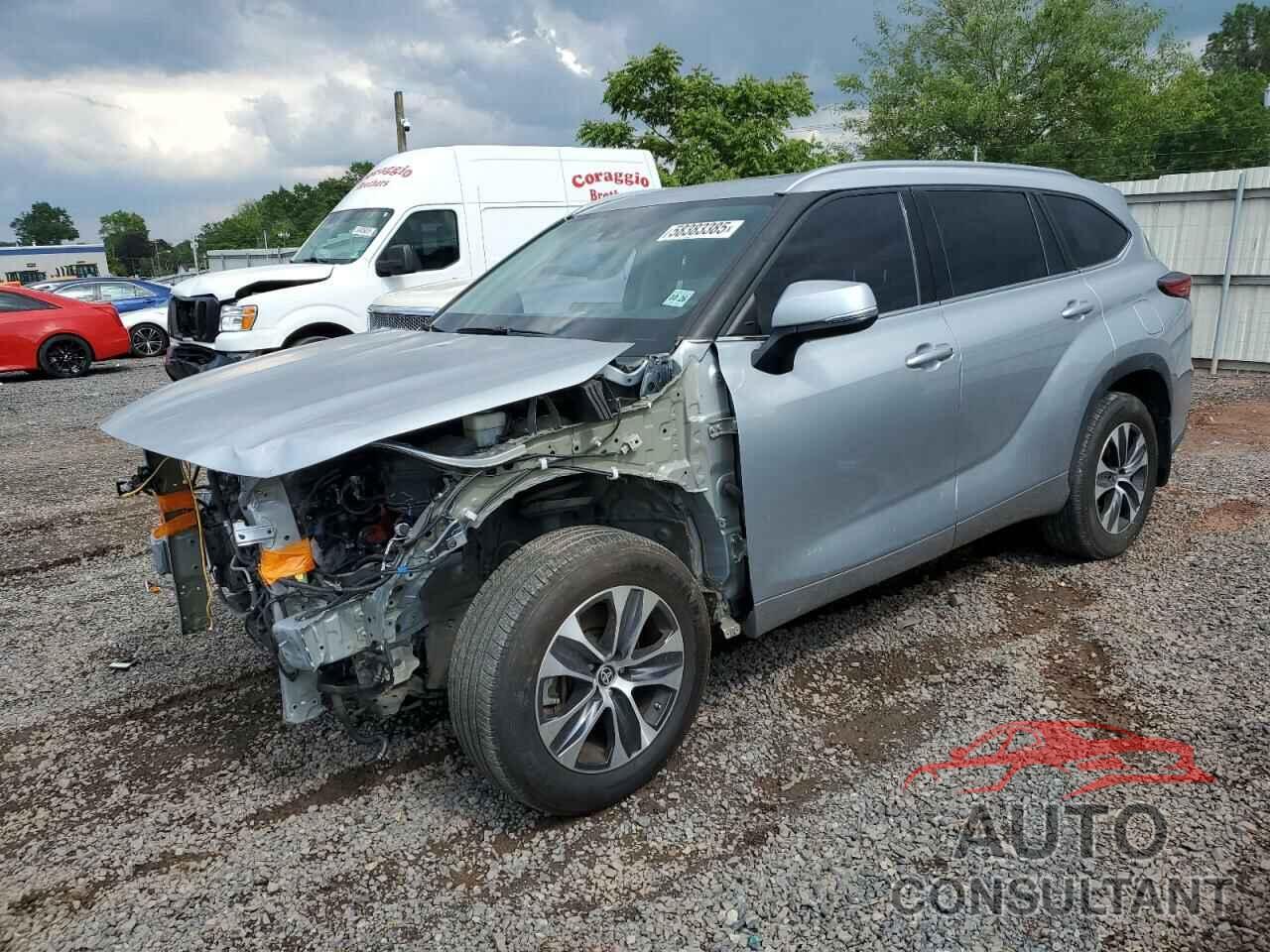 TOYOTA HIGHLANDER 2021 - 5TDGZRBH9MS559240