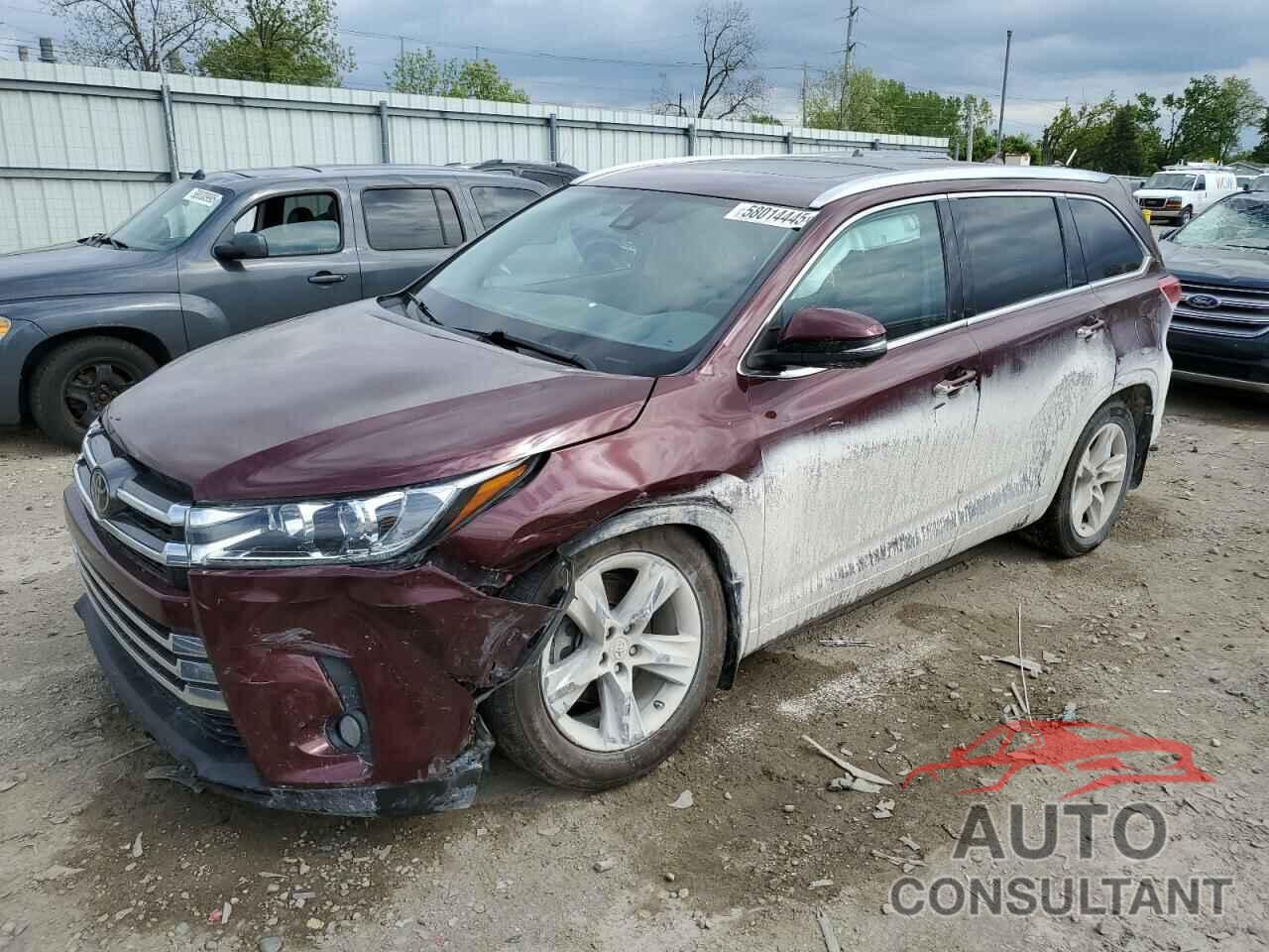 TOYOTA HIGHLANDER 2017 - 5TDDZRFH0HS405454