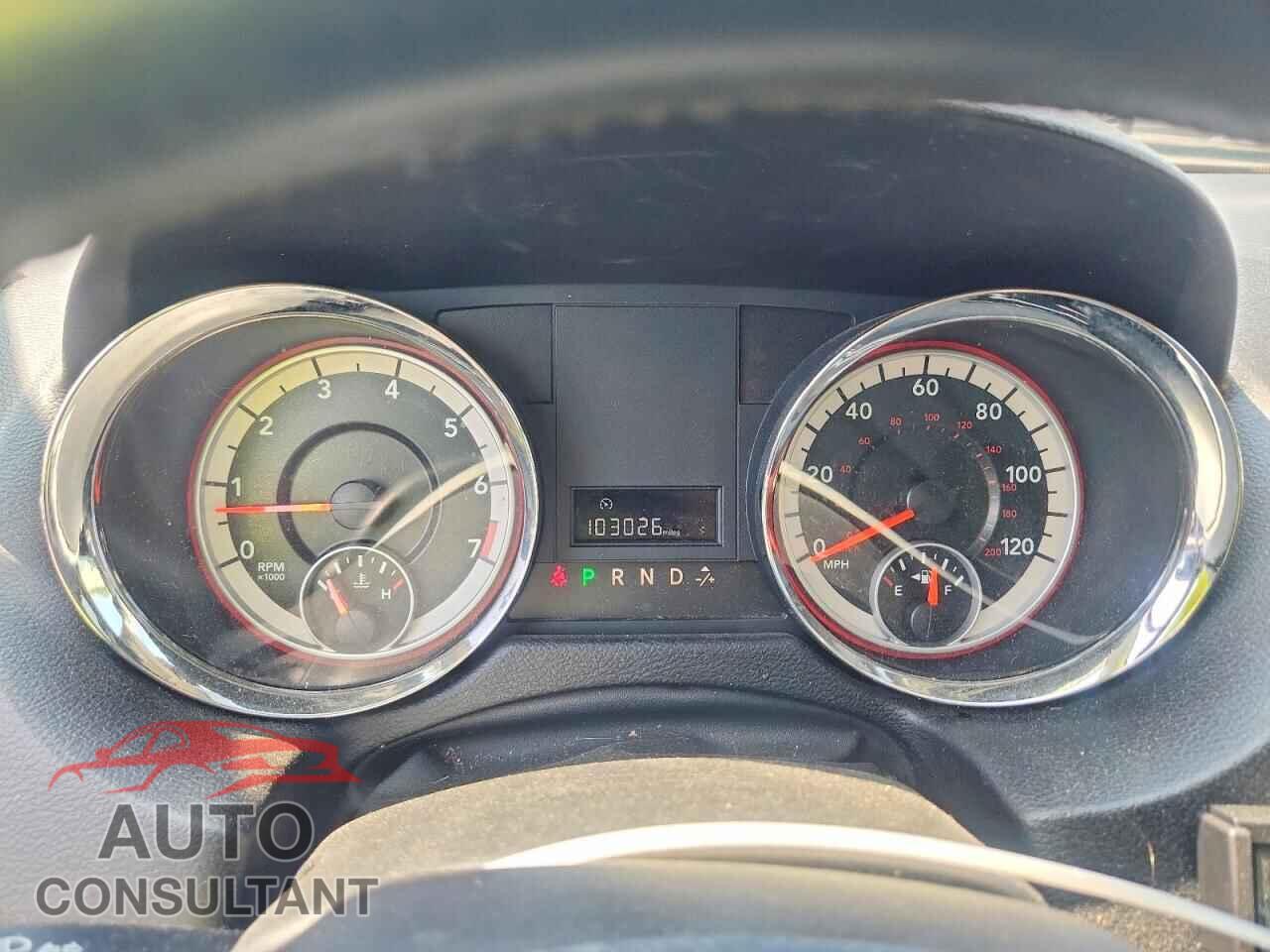 DODGE CARAVAN 2012 - 2C4RDGBG2CR243575